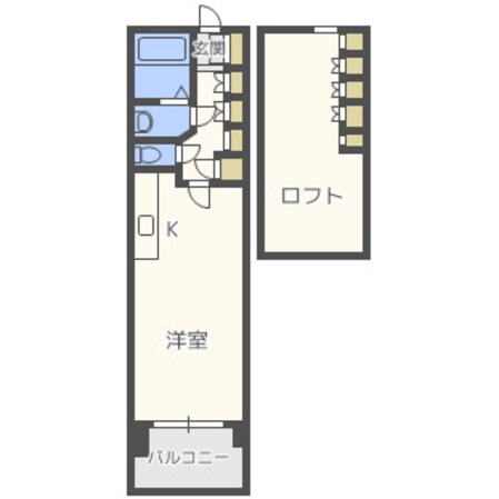 大阪港駅 徒歩2分 2階の物件間取画像